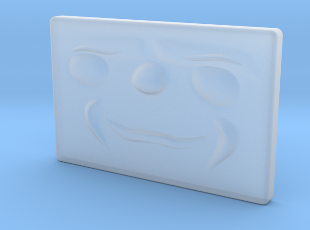 Small Smug Face in Smoothest Fine Detail Plastic