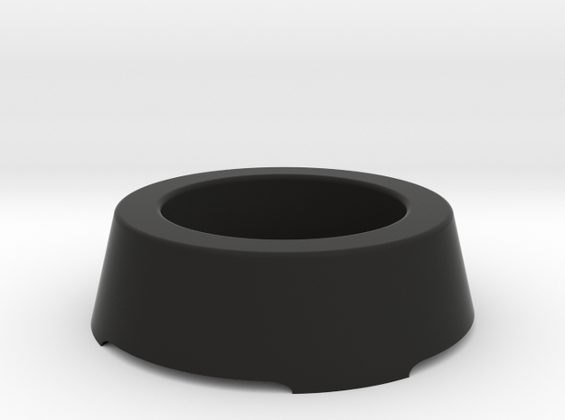 EMPI VDM steering wheel hub cap in Black Natural Versatile Plastic