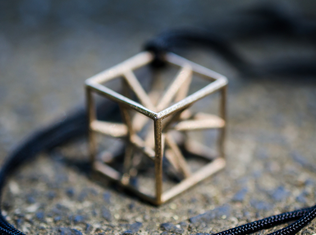 "starcube" pendant
