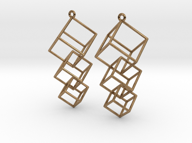 Dangling Cubes Earrings