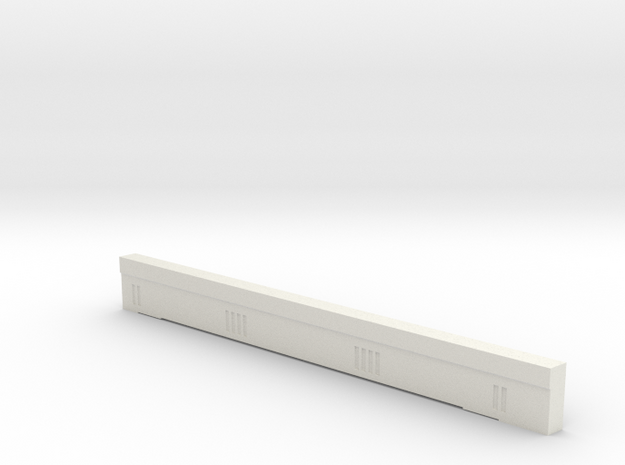 Triple Underpass East Side South Span in White Natural Versatile Plastic