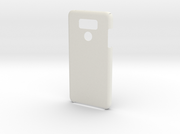 LG G6 Case in White Natural Versatile Plastic