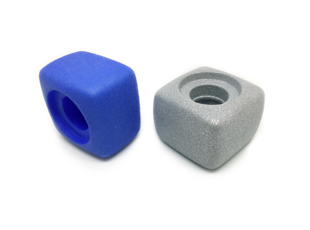 Fidget Cube Spinner - Solid in Blue Processed Versatile Plastic