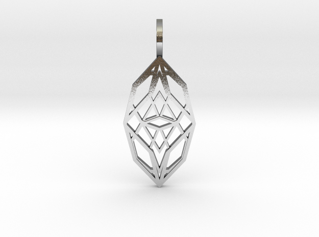 Cocoon of Light in Polished Silver
