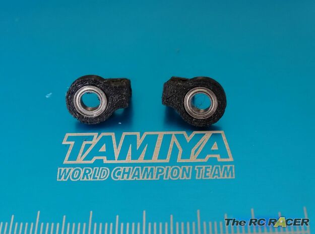 Tamiya TRF419X  Ultra smooth Sway Roll bar mounts in Black Natural Versatile Plastic