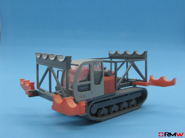 HO/1:87 Crawler Carrier pipes transporter kit in Smooth Fine Detail Plastic