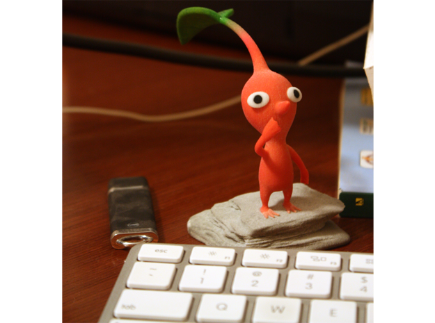 Red Pikmin Colored in Full Color Sandstone