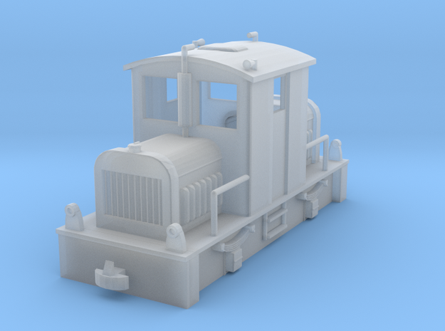 Diesel Tractor H0e in Smoothest Fine Detail Plastic
