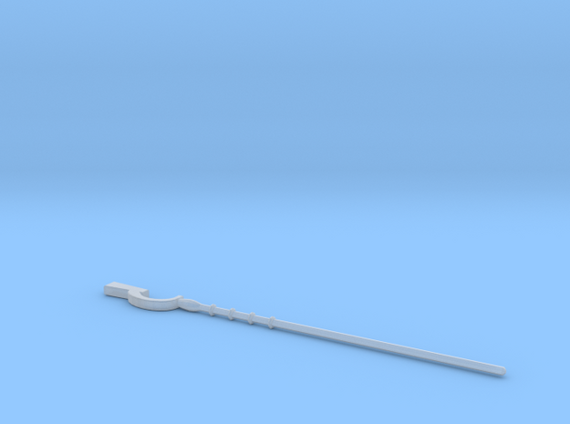 Miniature Shiroe Scepter in Smooth Fine Detail Plastic: 1:12