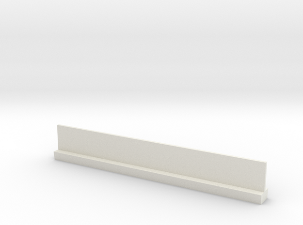 Profil 100mm Waggon-Sitzbank doppelt hoch WSF 1:12 in White Natural Versatile Plastic