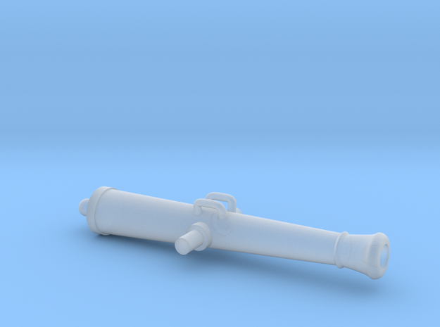 W02.1 6pdr gun tube in Smooth Fine Detail Plastic