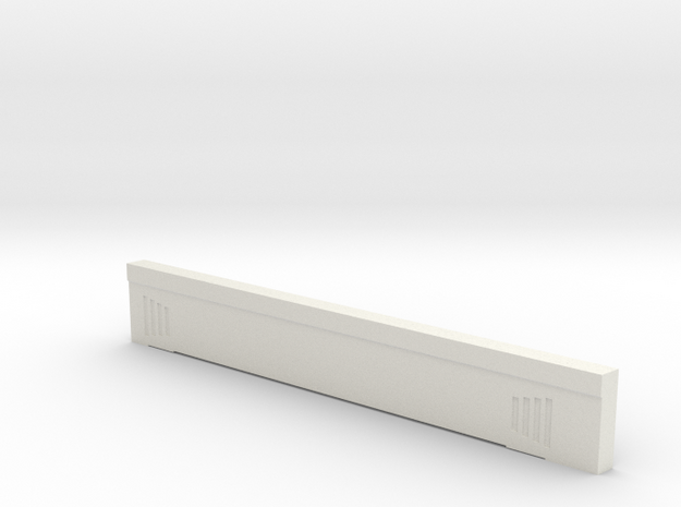 Triple Underpass West Side North Span in White Natural Versatile Plastic