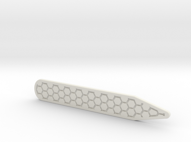 Honeycomb Inverse Collier Straighteners  in White Premium Versatile Plastic