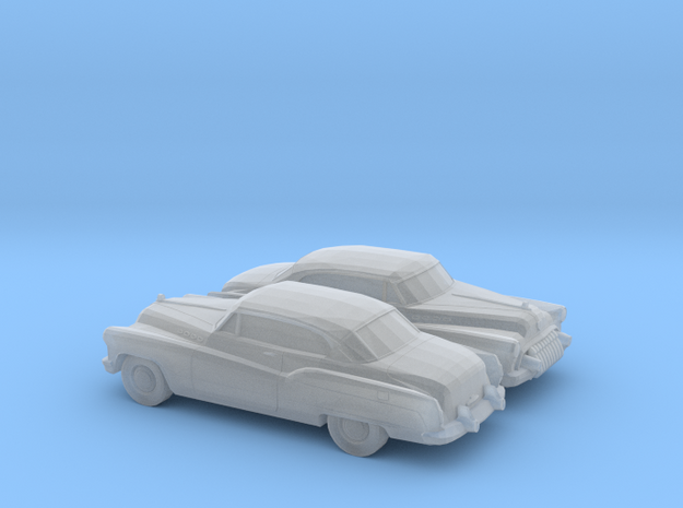 1/120 2X 1950 Buick Roadmaster Coupe in Smooth Fine Detail Plastic