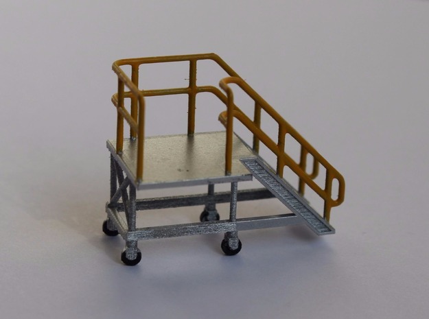 HO Train Access Stairs in Smooth Fine Detail Plastic