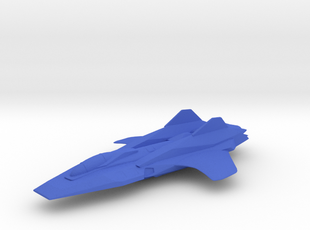 Interplanetary Fighter Mirage in Blue Processed Versatile Plastic