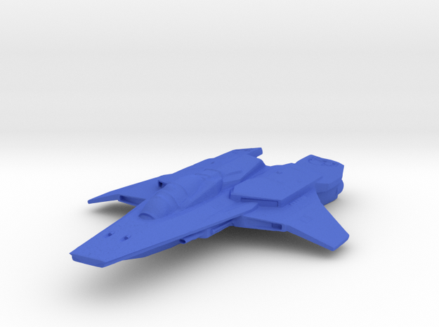 Small_Fighter in Blue Processed Versatile Plastic