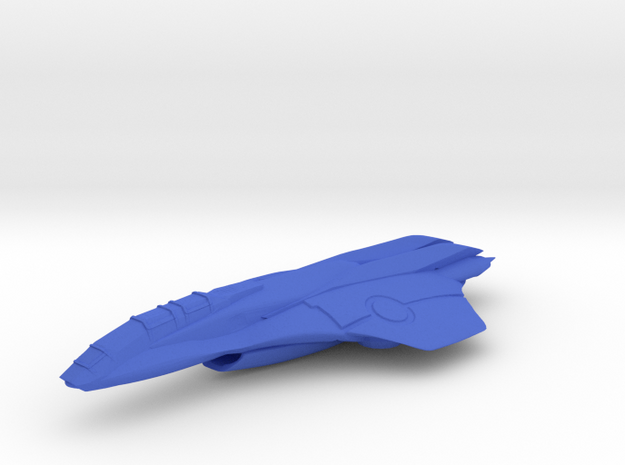 fighter_3 in Blue Processed Versatile Plastic