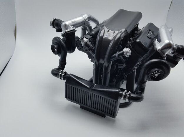 Engine accessories Turbo 1:24 resin 3d print