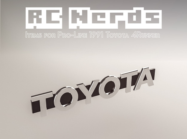 RCN055 Logo for Toyota 4Runner from PL