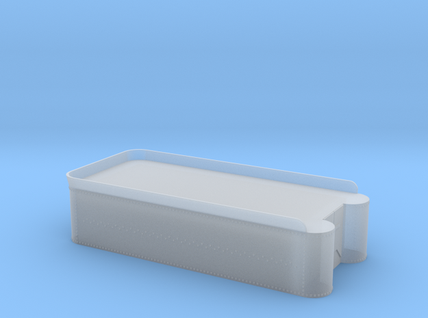 Class 56 - 60, C-16 tender tank, less details. in Smooth Fine Detail Plastic