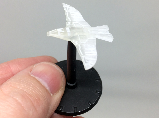 War Hawk Fighter, 12-pack in Smooth Fine Detail Plastic