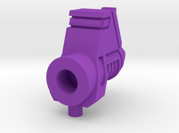 Galvatron Cannon Pt 1 in Purple Processed Versatile Plastic