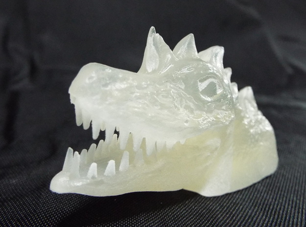 恐竜 (Kyoryu)  in Smooth Fine Detail Plastic: Small