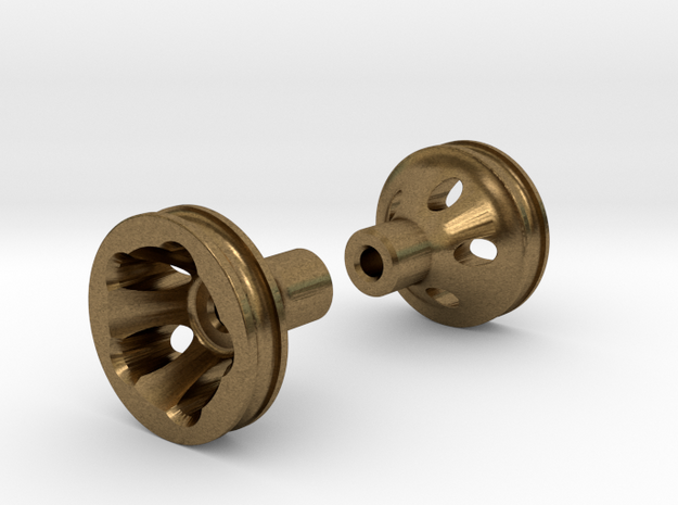 O-Ring Style Front Wheels .50" (12.7mm) dia in Natural Bronze