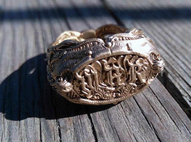 War Ring in Natural Silver: 8 / 56.75