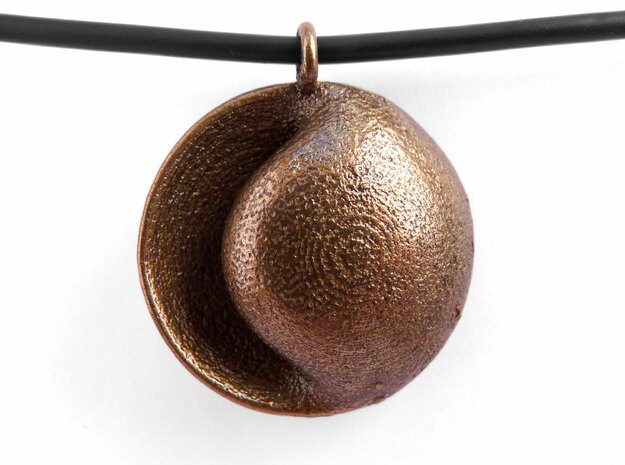 Eno Pendant in Polished Bronze Steel