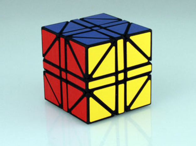 Heritombo Cube (Version 2) in White Natural Versatile Plastic