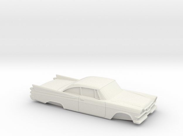 1/32 Dodge Royal Coupe in White Natural Versatile Plastic