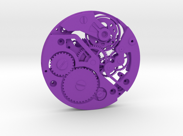 Watch movement ETA in Purple Processed Versatile Plastic