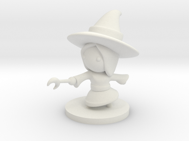 Witch in White Natural Versatile Plastic