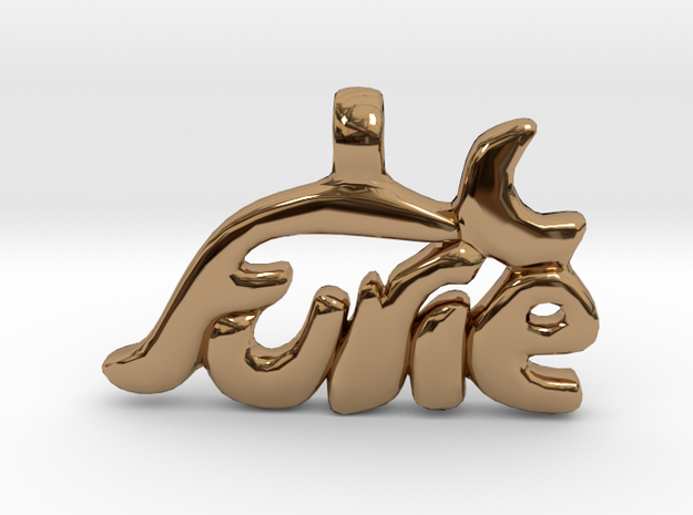 Furie Witch Logo in Polished Brass