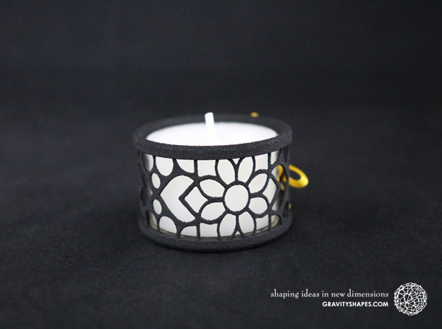 Small tealight holder with Mosaic-2