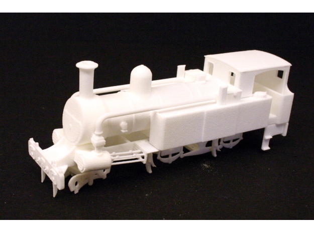 Metropolitan Railway A Class in White Natural Versatile Plastic