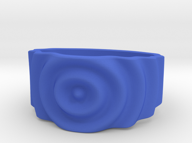 Ringpples Ring 1 in Blue Processed Versatile Plastic
