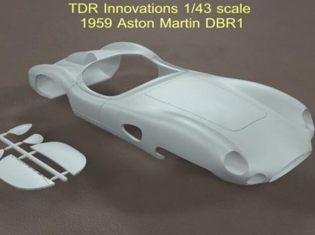 1/43 Aston Martin DBR1 in Smooth Fine Detail Plastic