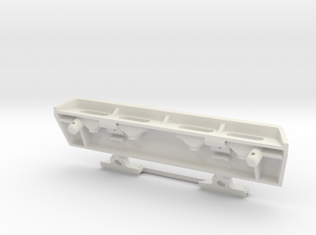 MYK-3GN001 Trophy Truck Tail Light Bar Housing in White Natural Versatile Plastic