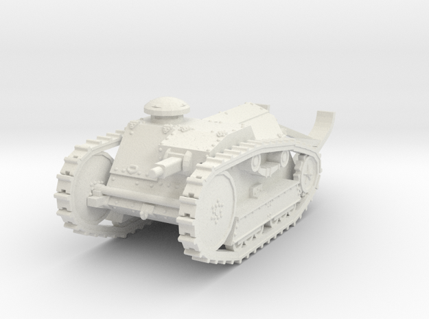 1/72 Ford 3-ton M1918 tank in White Natural Versatile Plastic