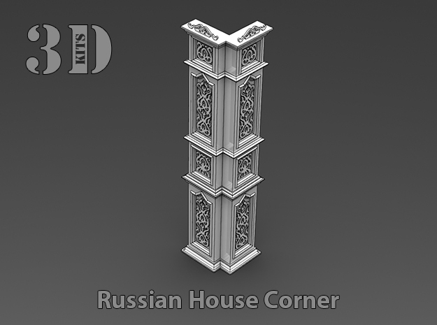 1/35 Russian Corner Column in Smooth Fine Detail Plastic