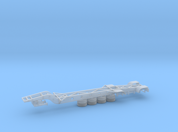 N 43' ISO Tank Container Chassis in Smooth Fine Detail Plastic