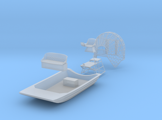 Airboat with cage in 1/87 - Part 1