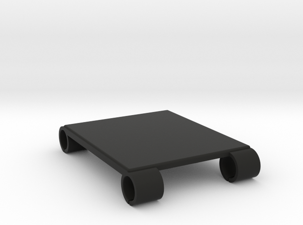 Steadicam M1 Monitor Rails Accessory Plate -  85mm in Black Natural Versatile Plastic
