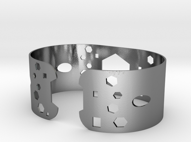 Geometric round 1in bracelet