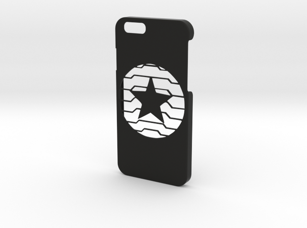Winter Soldier Phone Case-iPhone 6/6s in Black Natural Versatile Plastic