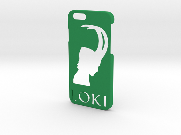 Loki Phone Case-iPhone 6/6s in Green Processed Versatile Plastic