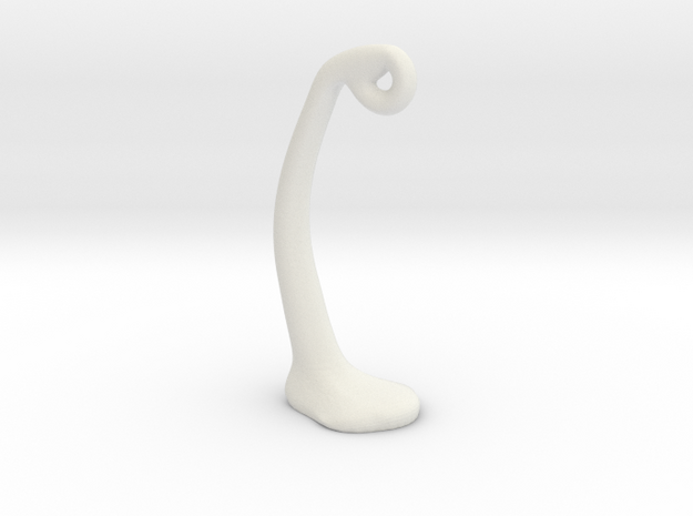 Hang Loop - Display in White Natural Versatile Plastic